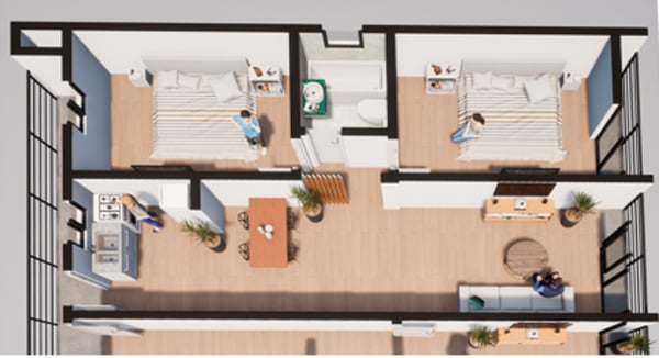 VENTA DEPTO 3 AMB PILAR CARABASSA B° LOS OLIVOS — foto 5