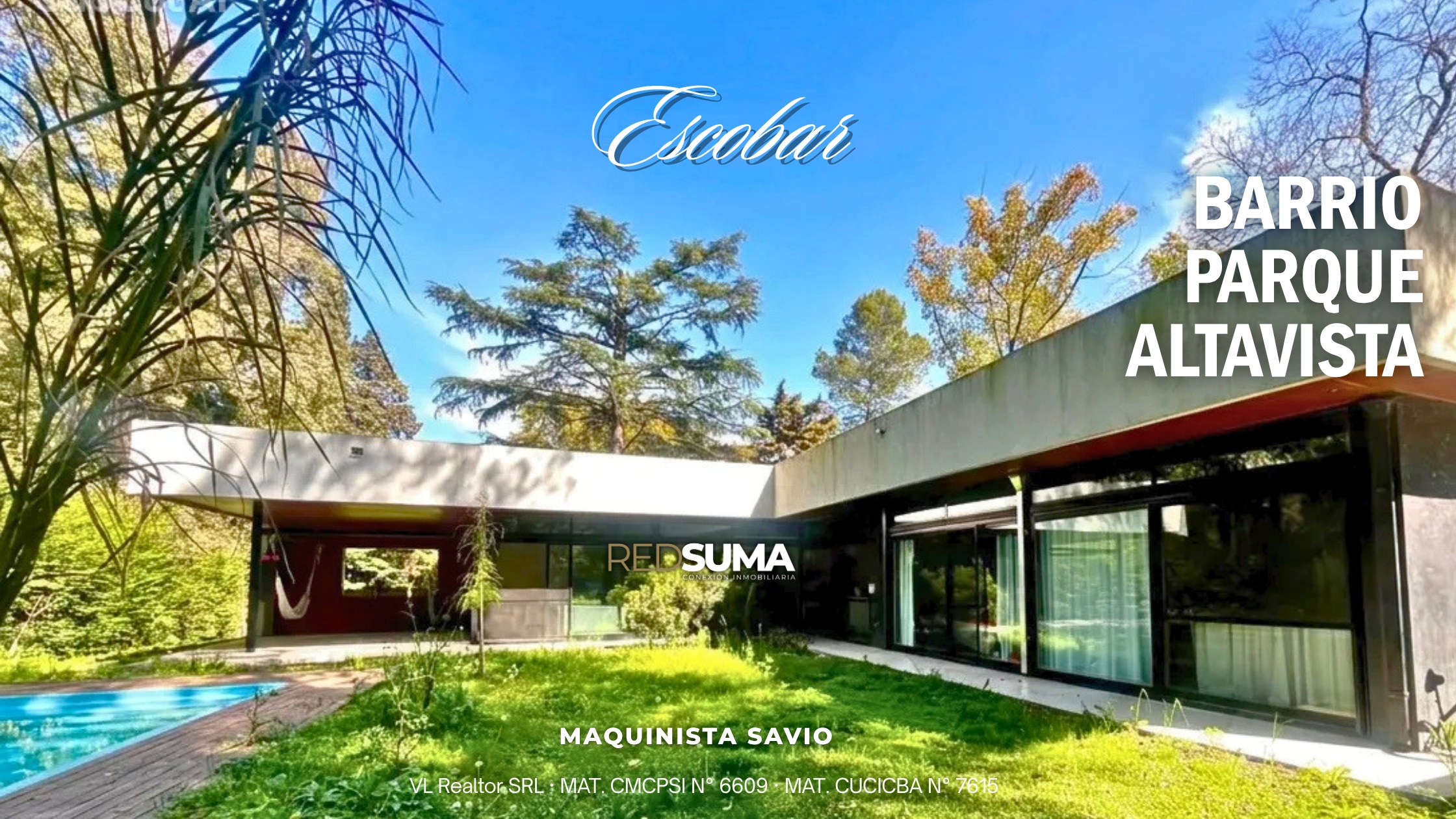 CASA EN VENTA 5 AMB – BARRIO ABIERTO PARQUE ALTA VISTA (SIN EXPENSAS), MAQUINISTA SAVIO, ESCOBAR — foto 1