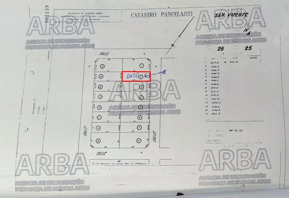 VENTA LOTE SAN VICENTE LA MERCED 595M2 — foto 3