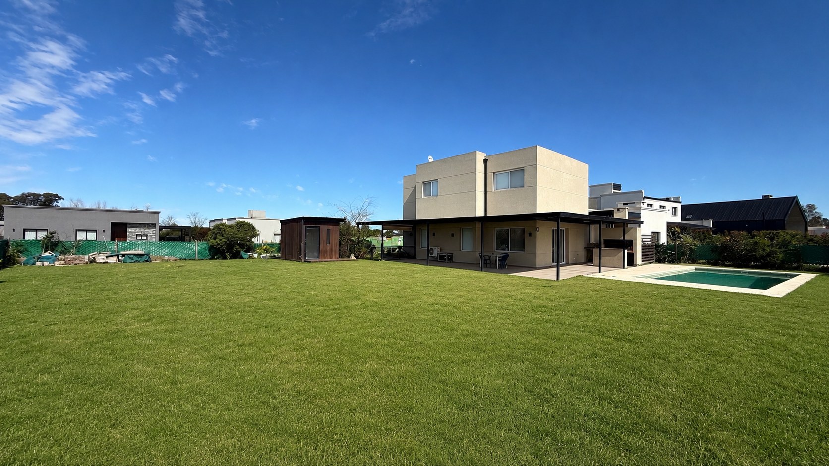 VENTA CASA 4AMB, PILETA, DOBLE LOTE, SAN RAMON PILAR DEL ESTE, PILAR — foto 1