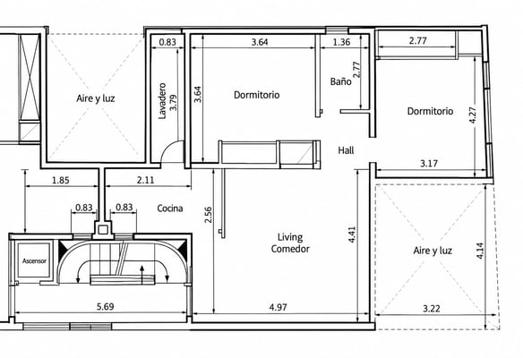 VENTA | Dto. 3 AMB | 63 m² | COCINA + LAVADERO | SUBTE A | CABALLITO — foto 3