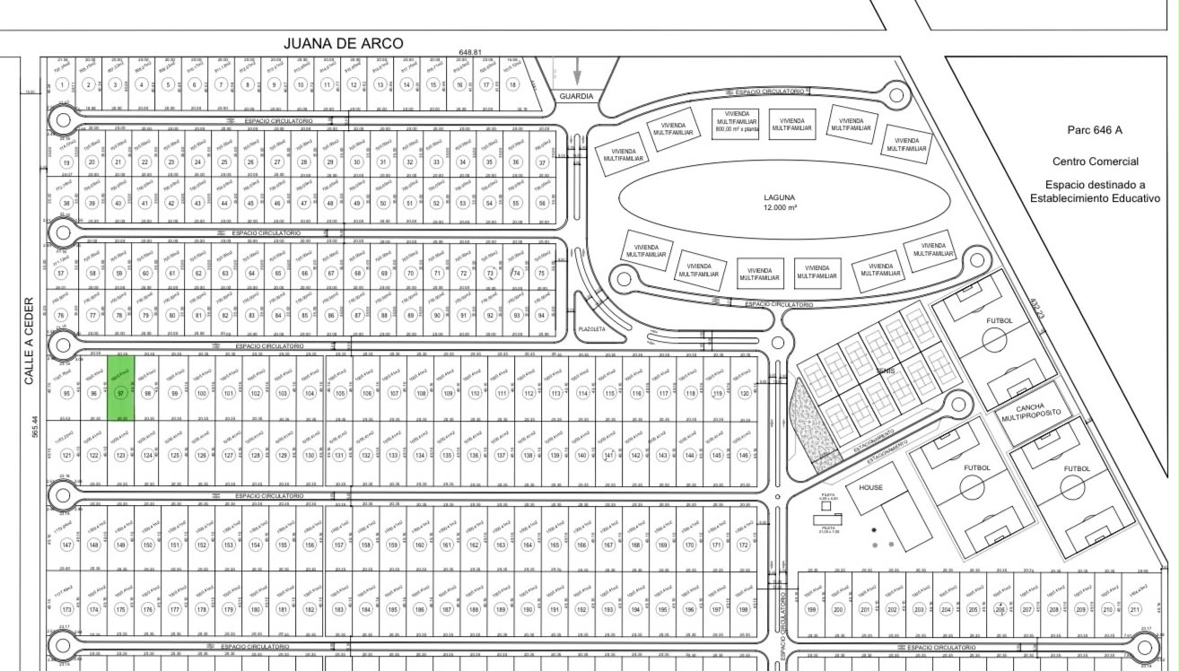 VENTA LOTE 1000 M² SAINT THOMAS CHICO CANNING — foto 1