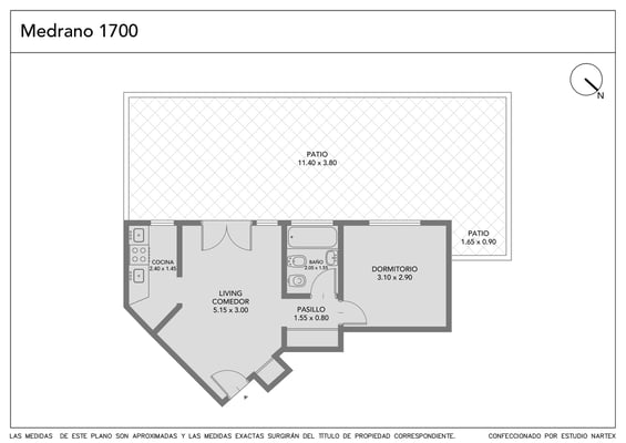 Venta departamento 2 ambientes. Palermo. Apto prof — foto 5