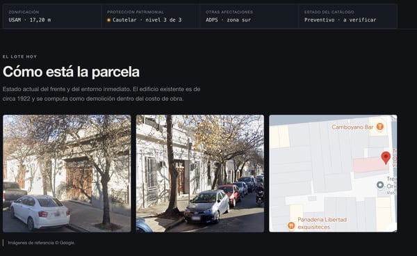 Terreno en venta para desarrollo - Boedo — foto 3