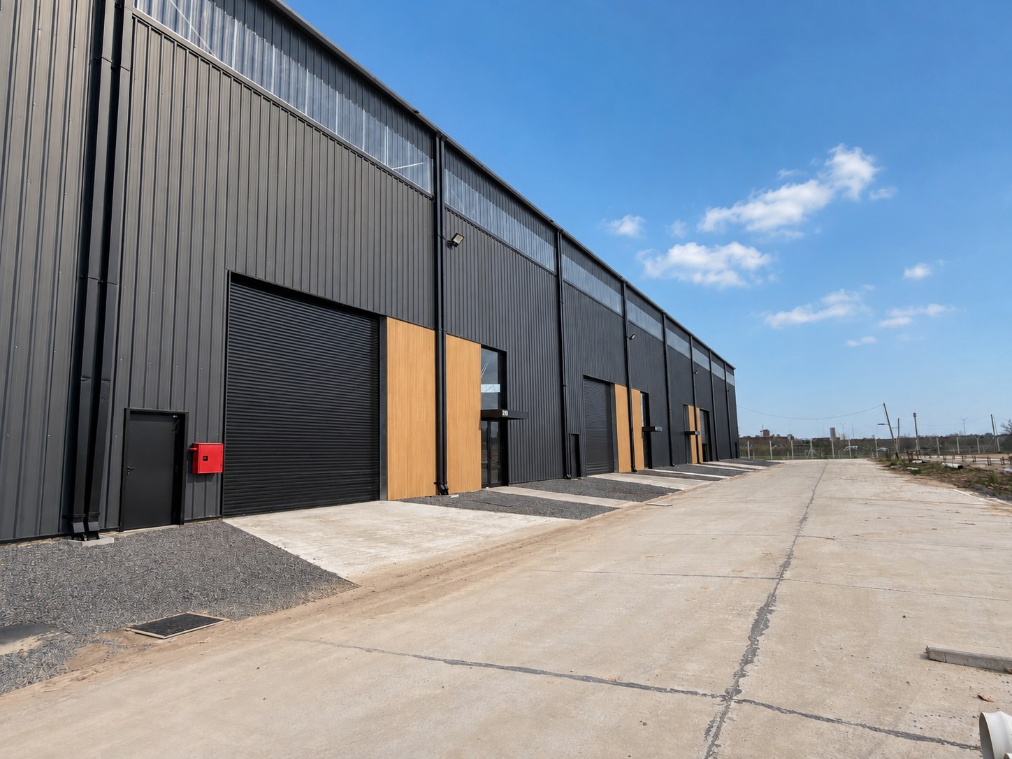 Galpón industrial a estrenar de 683 m² en Bayres Connect – Panamericana y Buen Ayre-sprinklers — foto 1