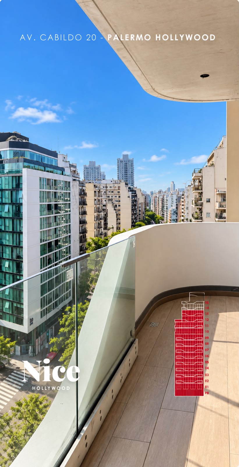 Departamento 3 ambientes con Terraza en Palermo — foto 1