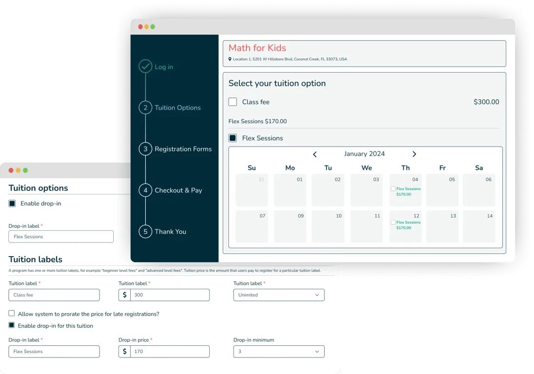 Drop-in Option