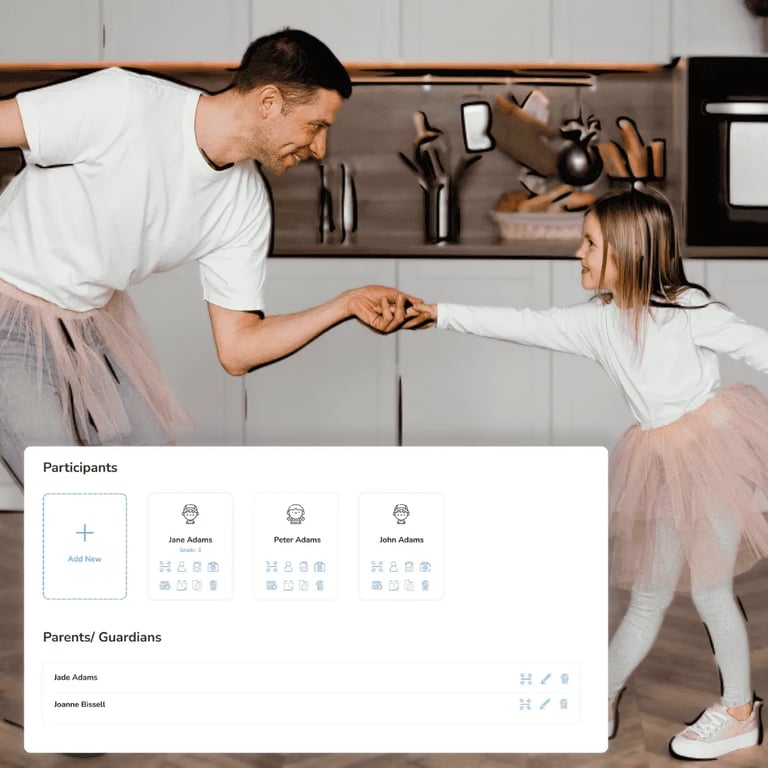 dance studio scheduling