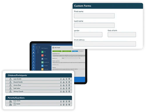 Customize your registration forms