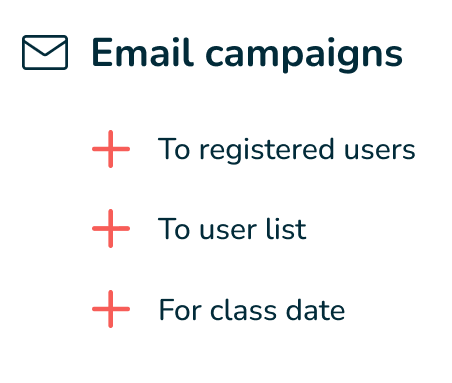 email campaign lists