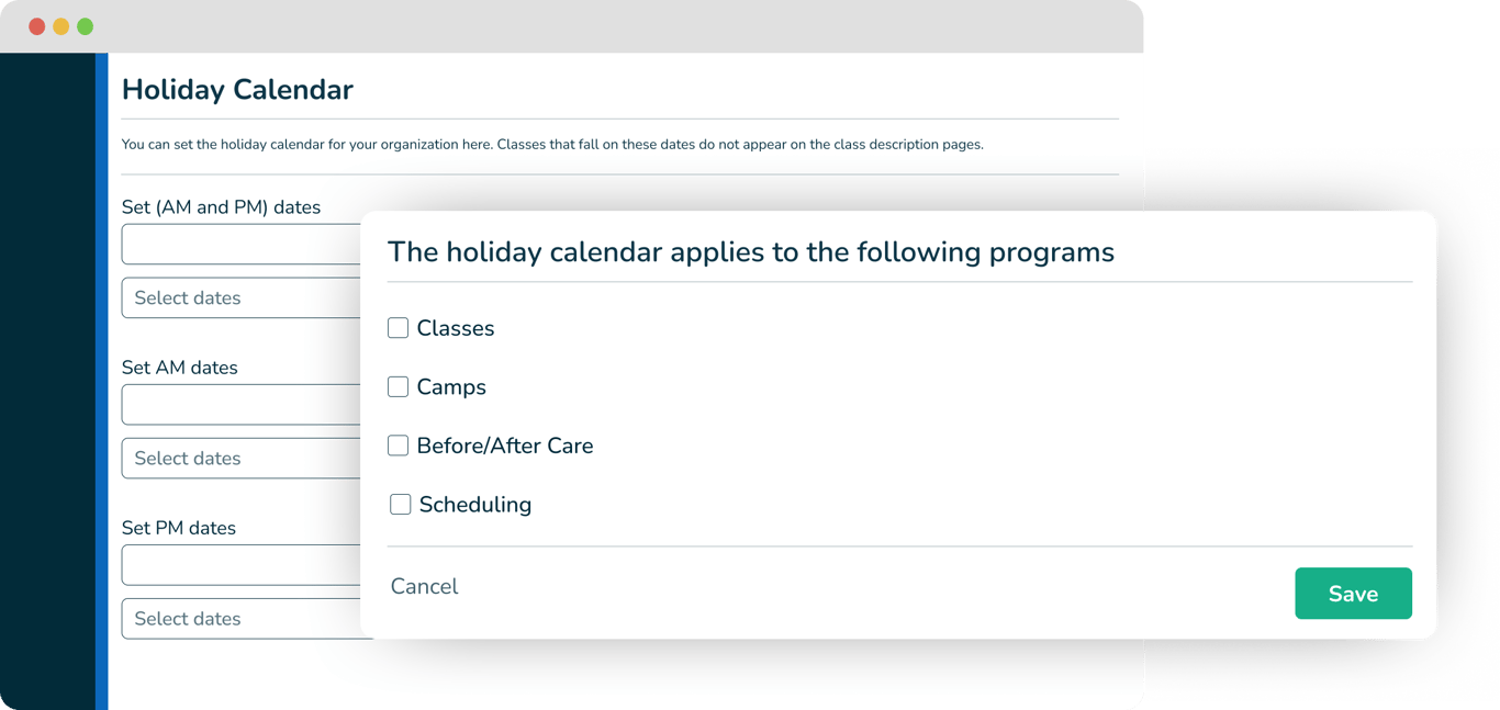 Holiday Calendar