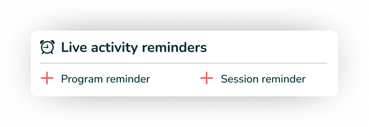 Customize reminder content