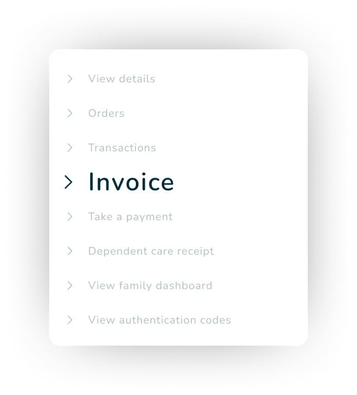 Invoice label