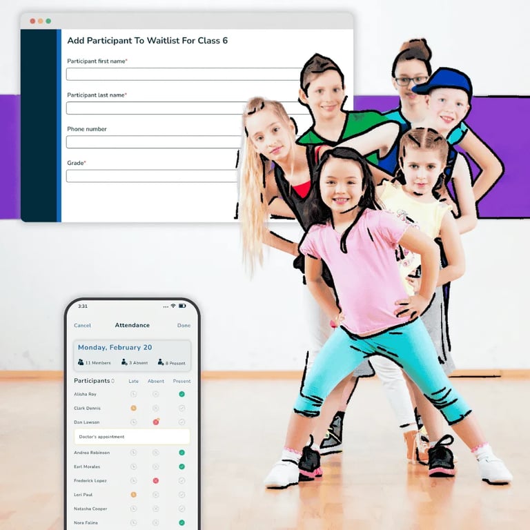 dance class management
