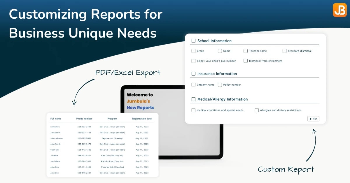 Jumbula Announces its Latest Real-Time Reporting System