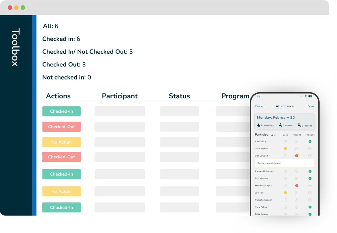 attendance tools