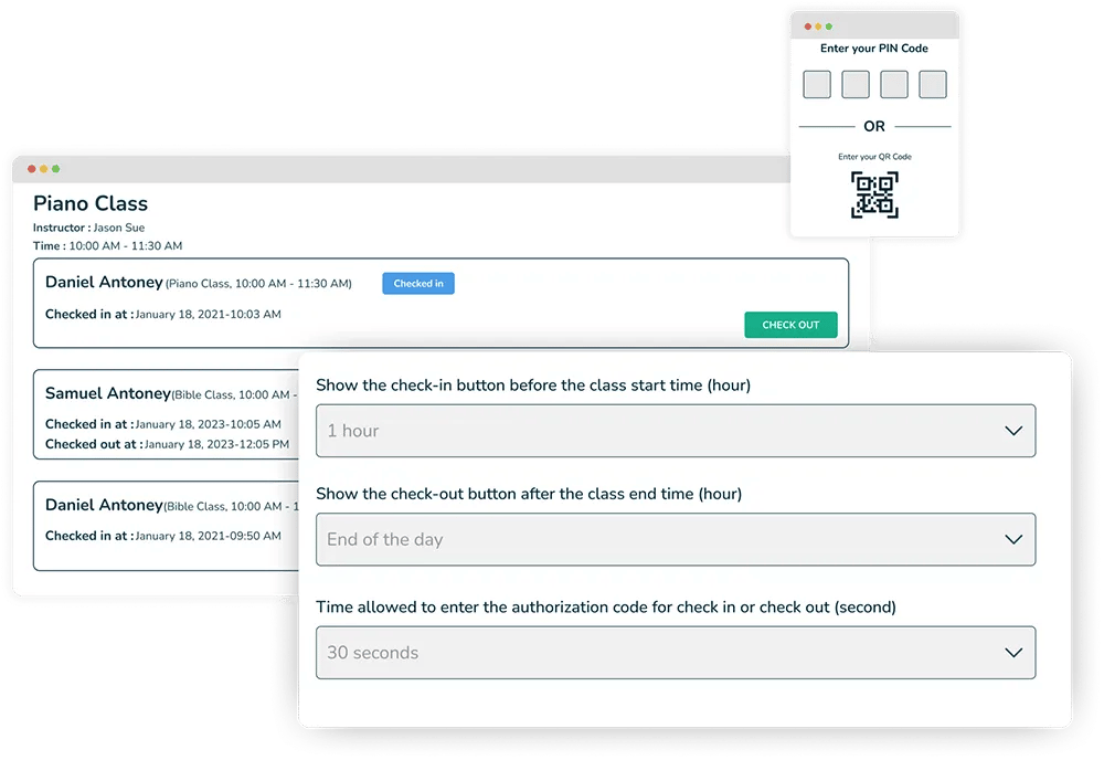 Attendance Tool for Music Classes