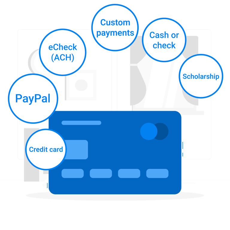 Handle multiple payment types Handle multiple payment types