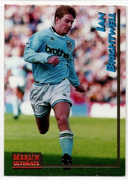 Merlin Ultimate Ian Brightwell Manchester City No.116, Premier League 1995-96