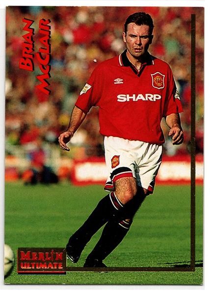 Merlin Ultimate Brian McClair Manchester United No.124, Premier League 1995-96