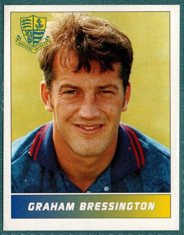 Panini Sticker Graham Bressington Southend United No.249