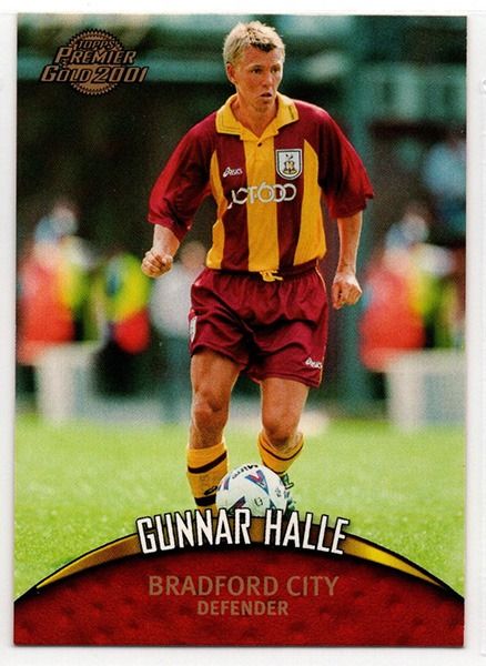 Gunnar Halle Bradford City, No.18