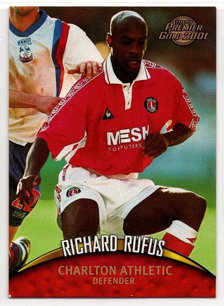 Richard Rufus Charlton Athletic, No.21