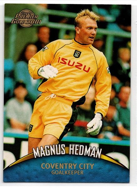 Magnus Hedman Coventry City, No.33