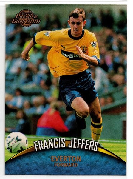 Francis Jeffers Everton FC, No.50