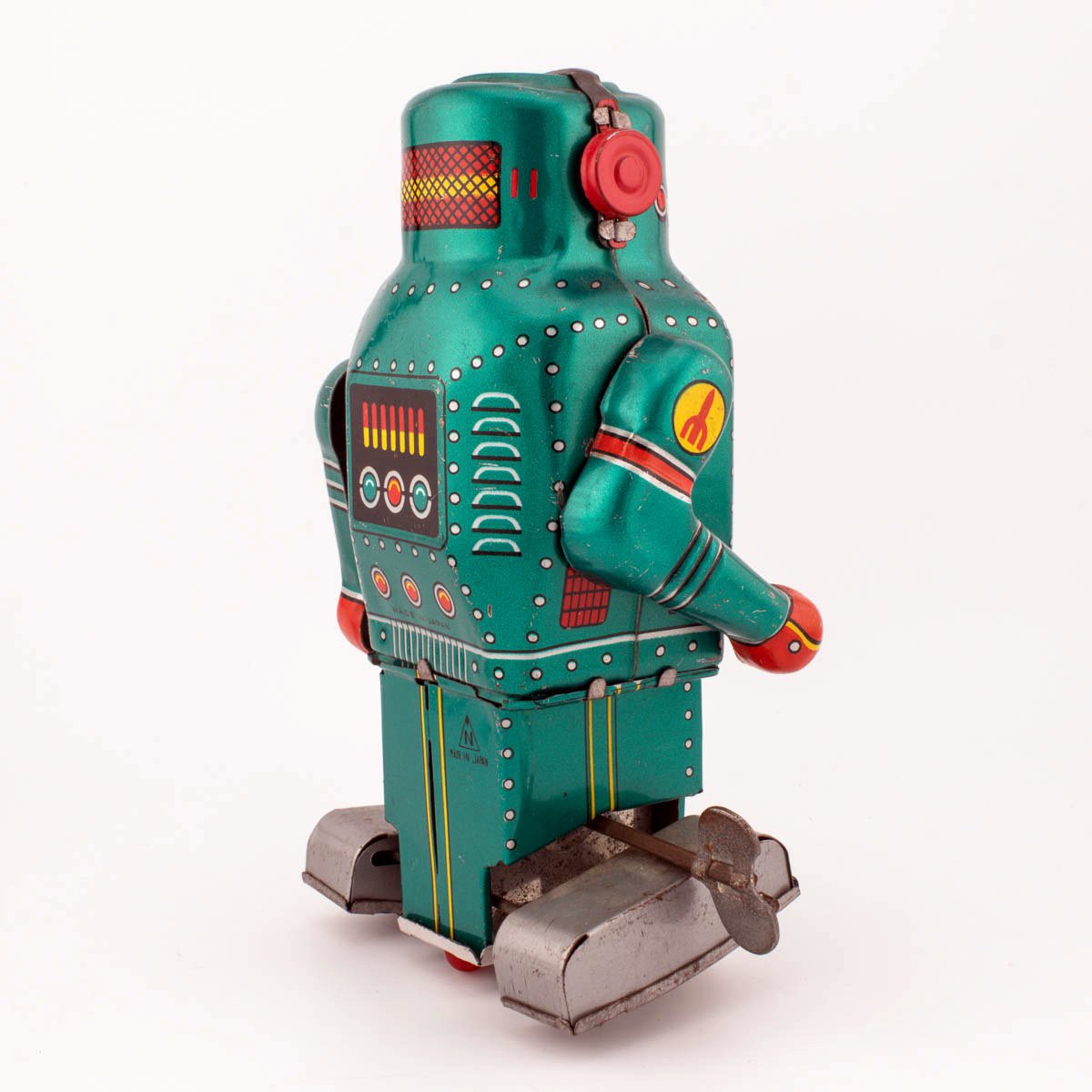 Vintage 1968 Noguchi Mechanical MIGHTY ROBOT With Spark In Vintage 1968 Noguchi Mechanical MIGHTY ROBOT With Spark In