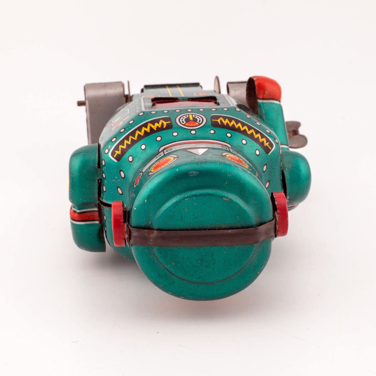 Vintage 1968 Noguchi Mechanical MIGHTY ROBOT With Spark In Vintage 1968 Noguchi Mechanical MIGHTY ROBOT With Spark In