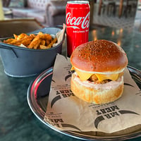 Spicy Chicken Burger Menü