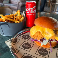 Zinger Rock Burger Menü