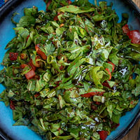 Üç Yeşilli Salata