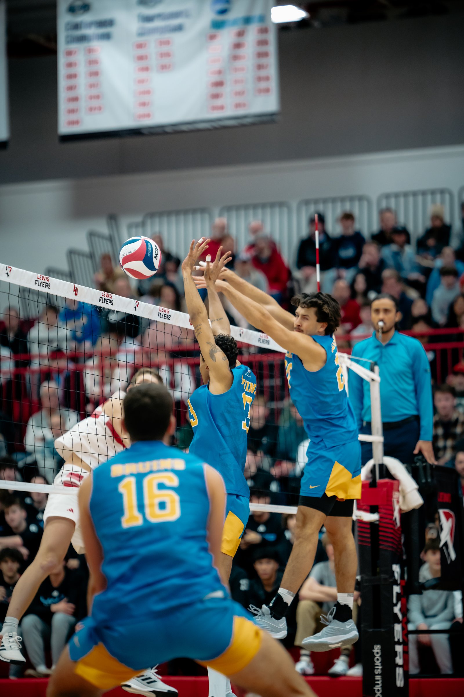 2024 Men's VB - Lewis vs UCLA 11-Jan