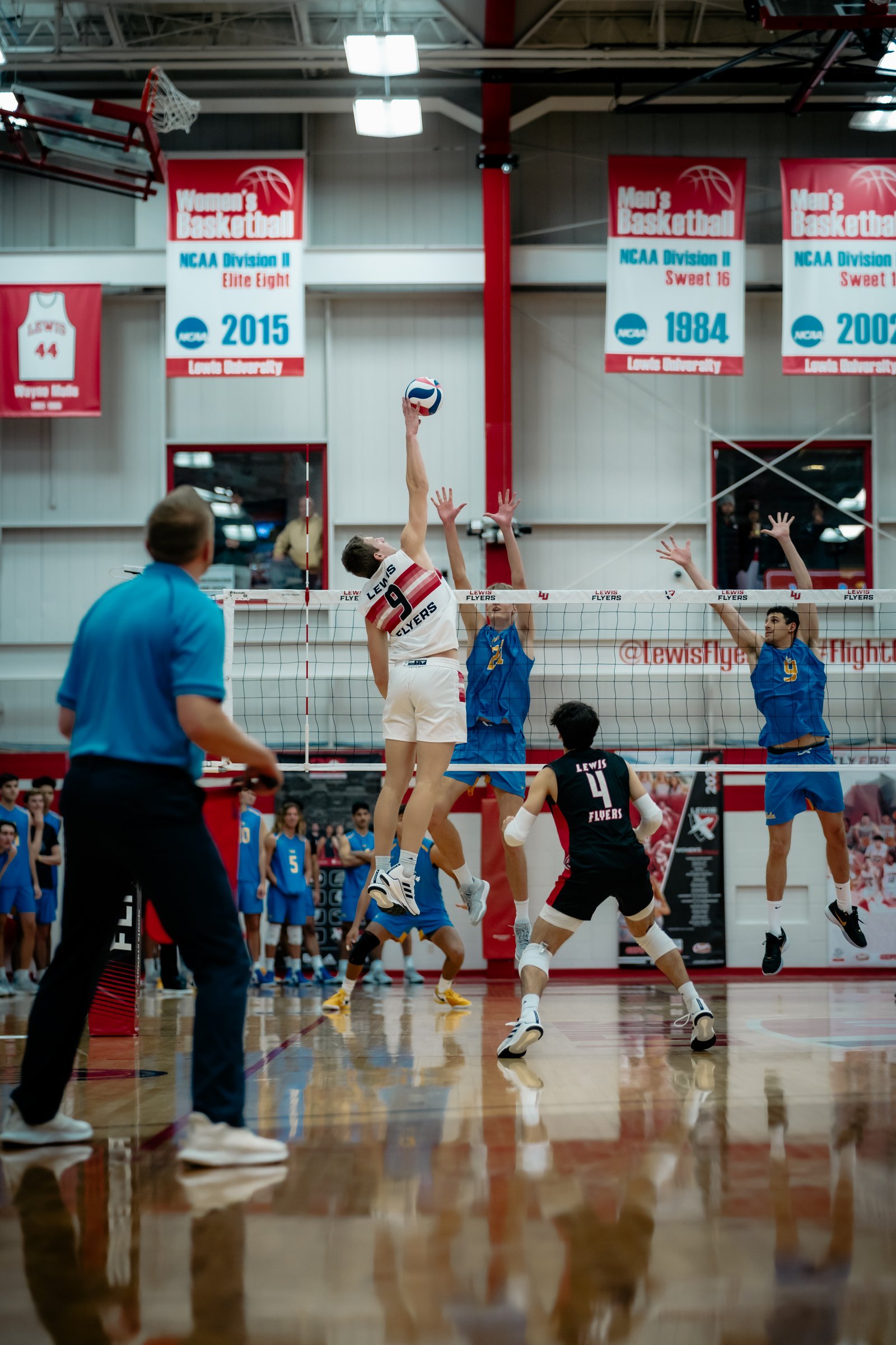 2024 Men's VB - Lewis vs UCLA 11-Jan