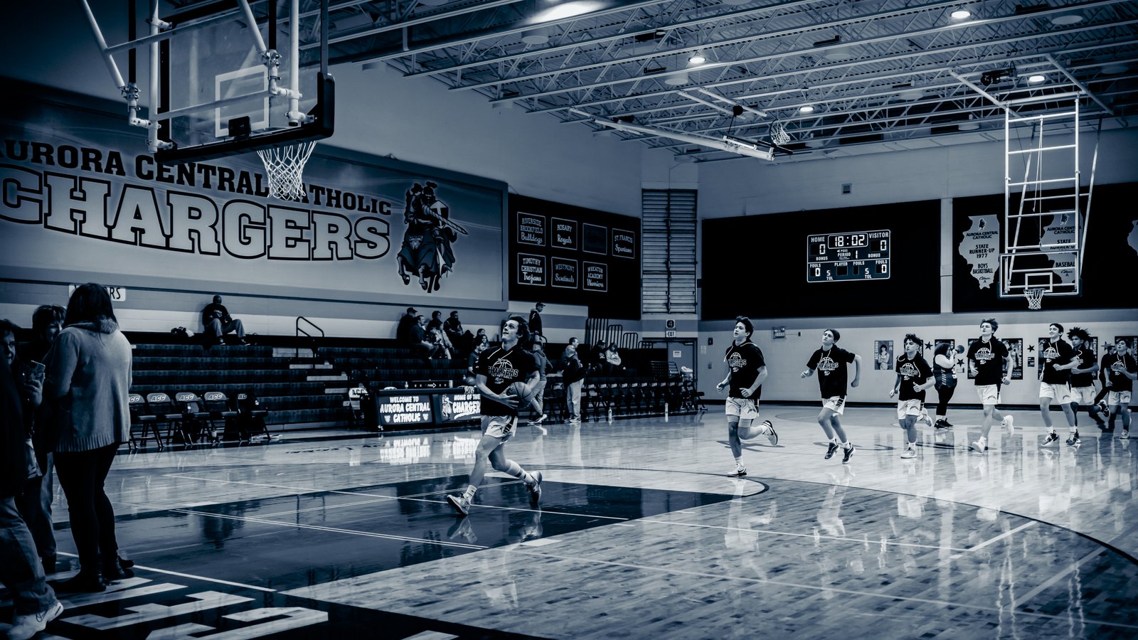 ACC Boys Basketball Senior Night - Feb 10