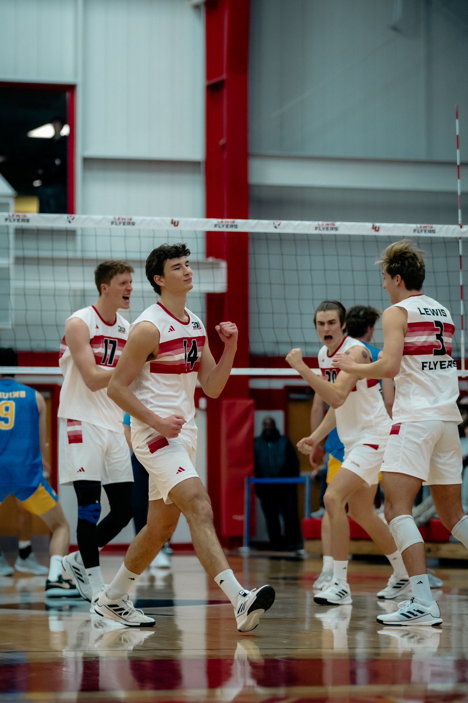 2024 Men's VB - Lewis vs UCLA 11-Jan