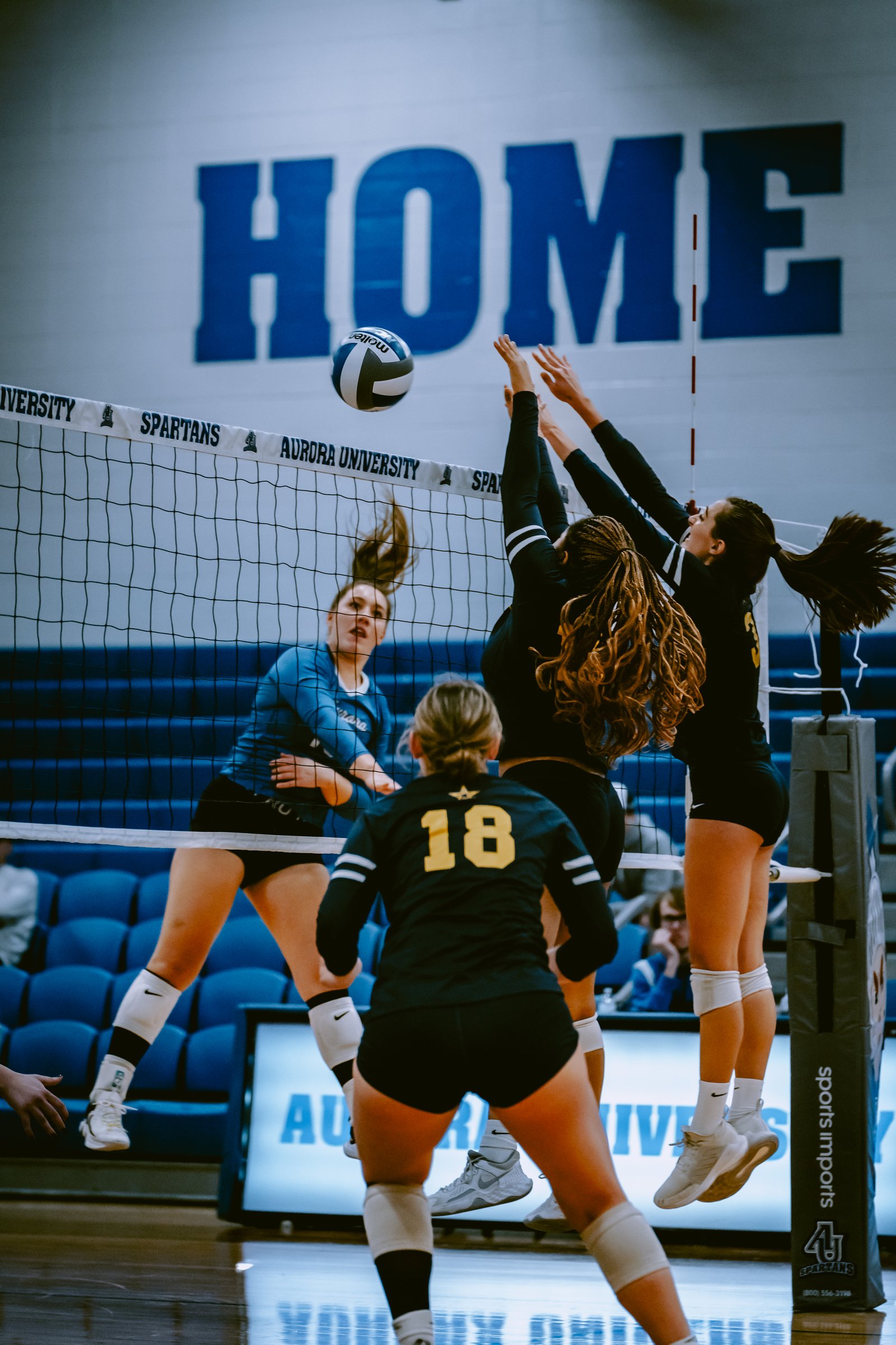 AU Spartans Women's Volleyball 02-Nov