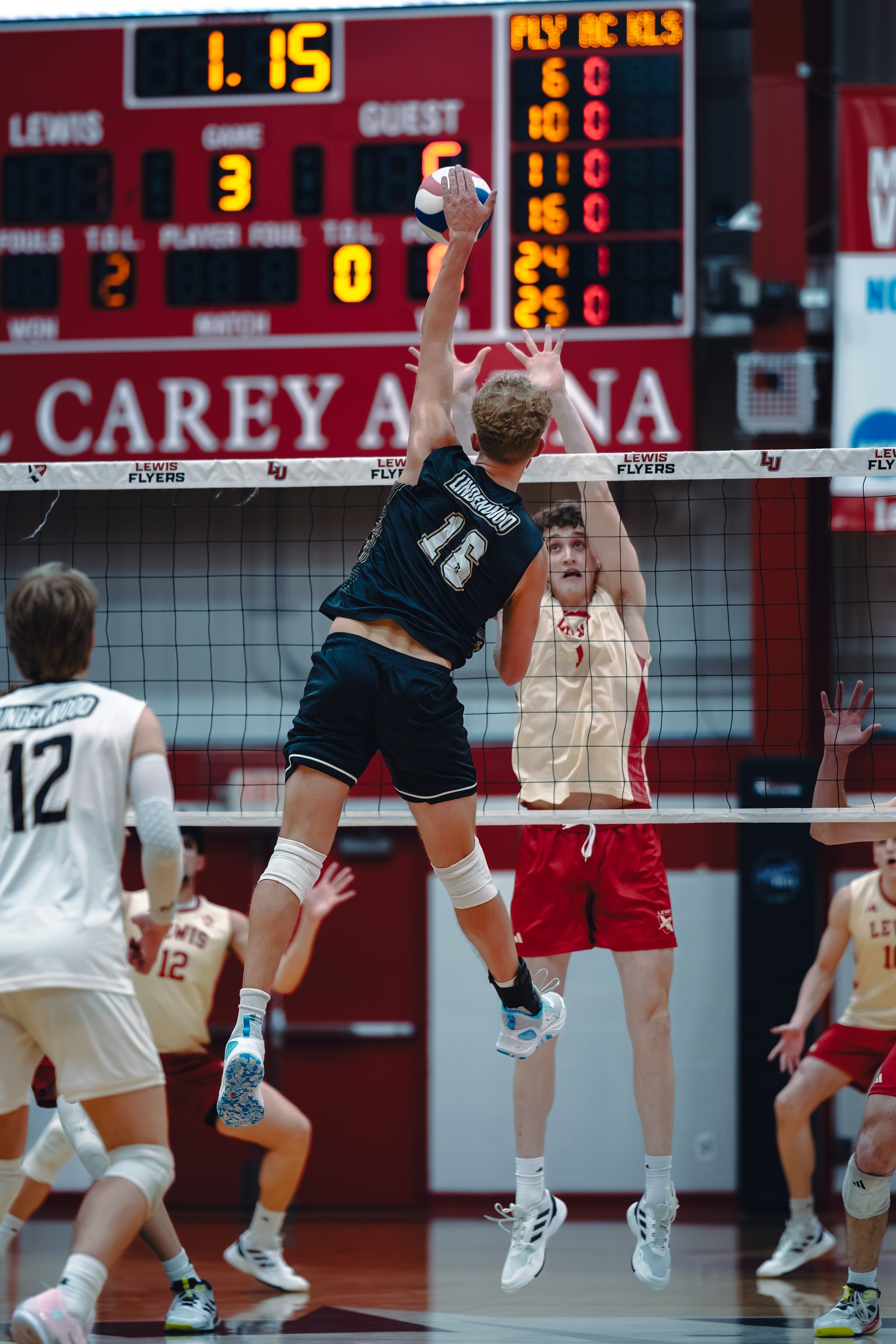 College MVB - Lewis vs Lindenwood - 04-02-2026
