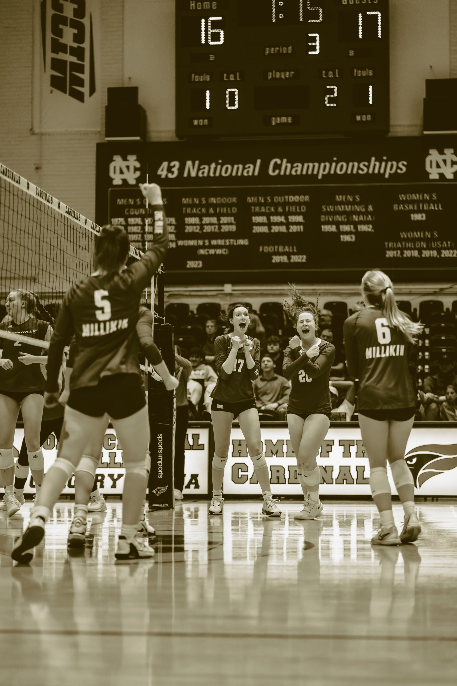 Millikin Volleyball at North Centr