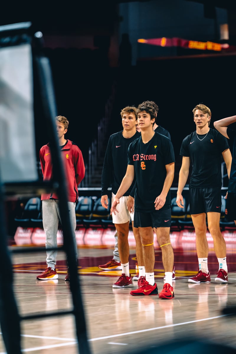 USC Men's vs Emmanuel cover