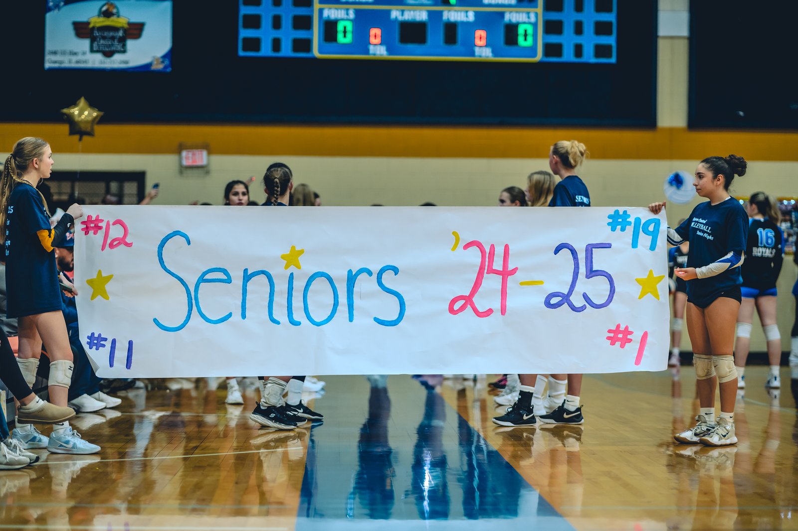 ACC VB Senior Night - Jan 1