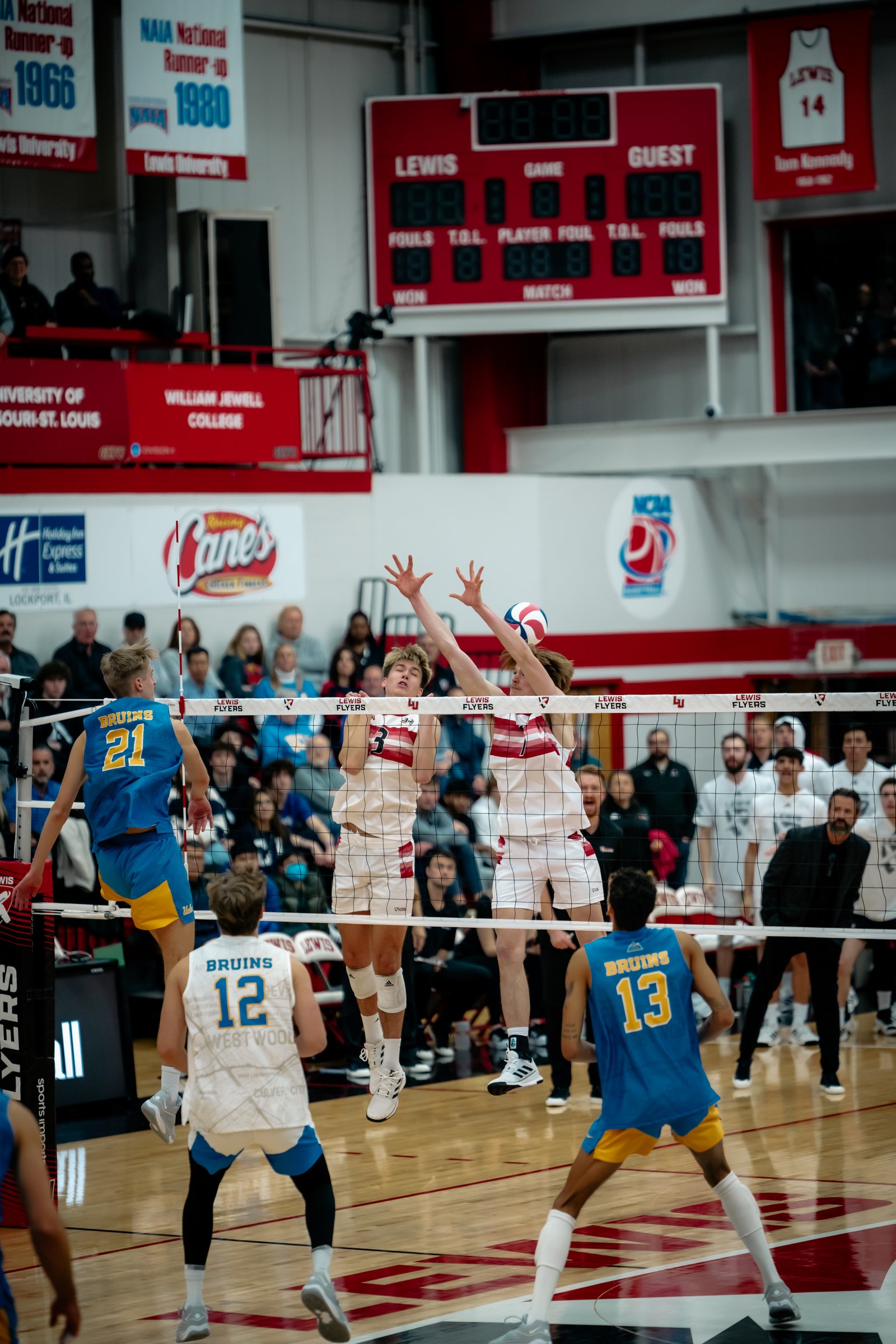 2024 Men's VB - Lewis vs UCLA 11-Jan