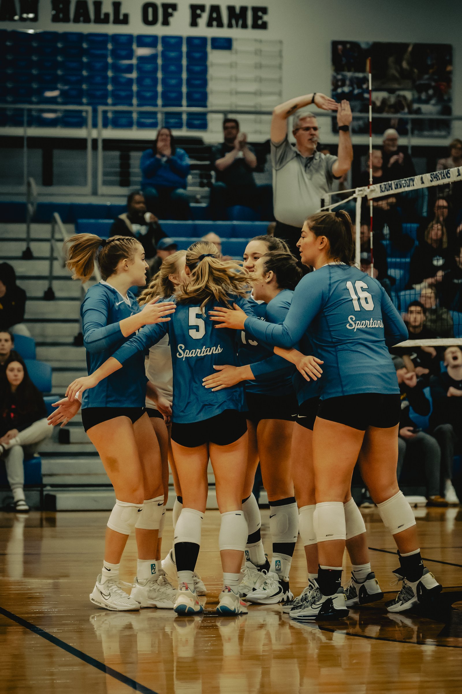 AU Spartans Women's Volleyball 02-Nov