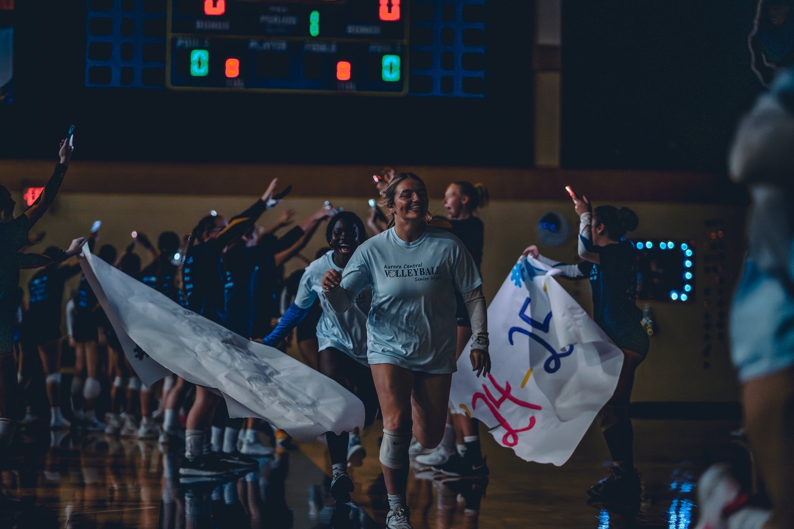 ACC VB Senior Night - Jan 1