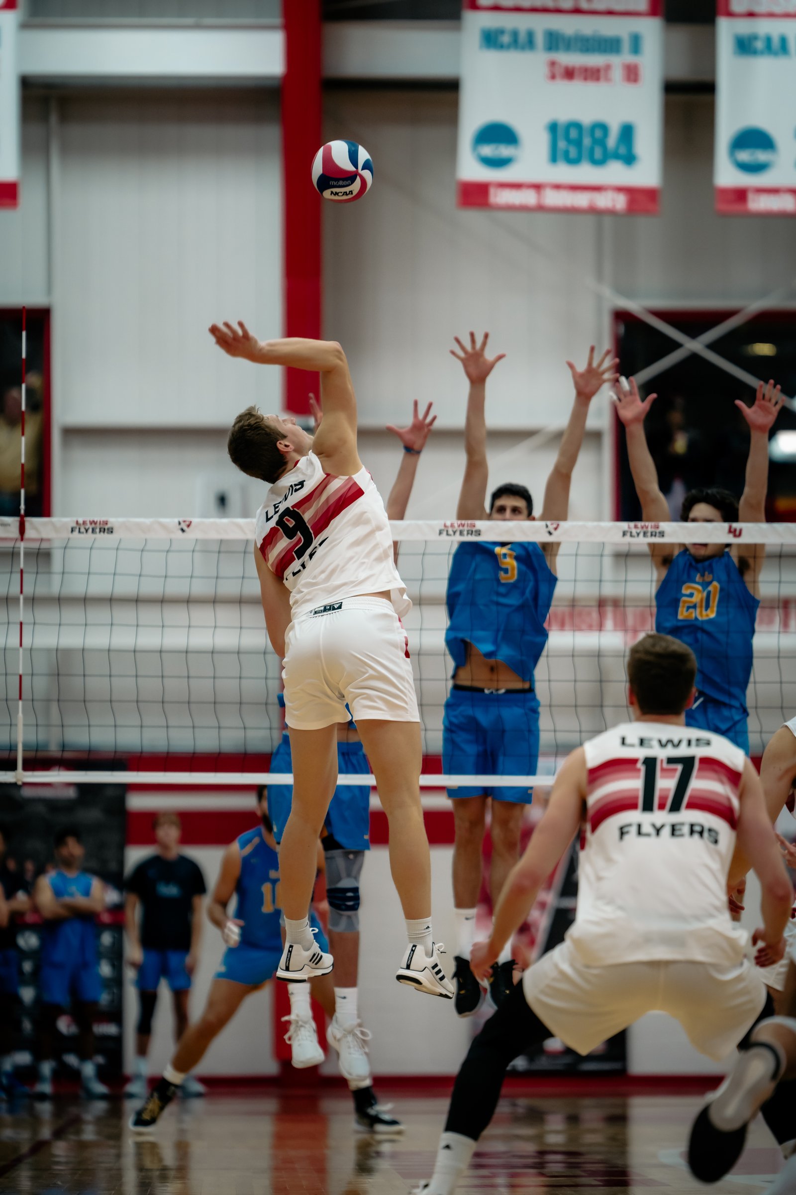 2024 Men's VB - Lewis vs UCLA 11-Jan