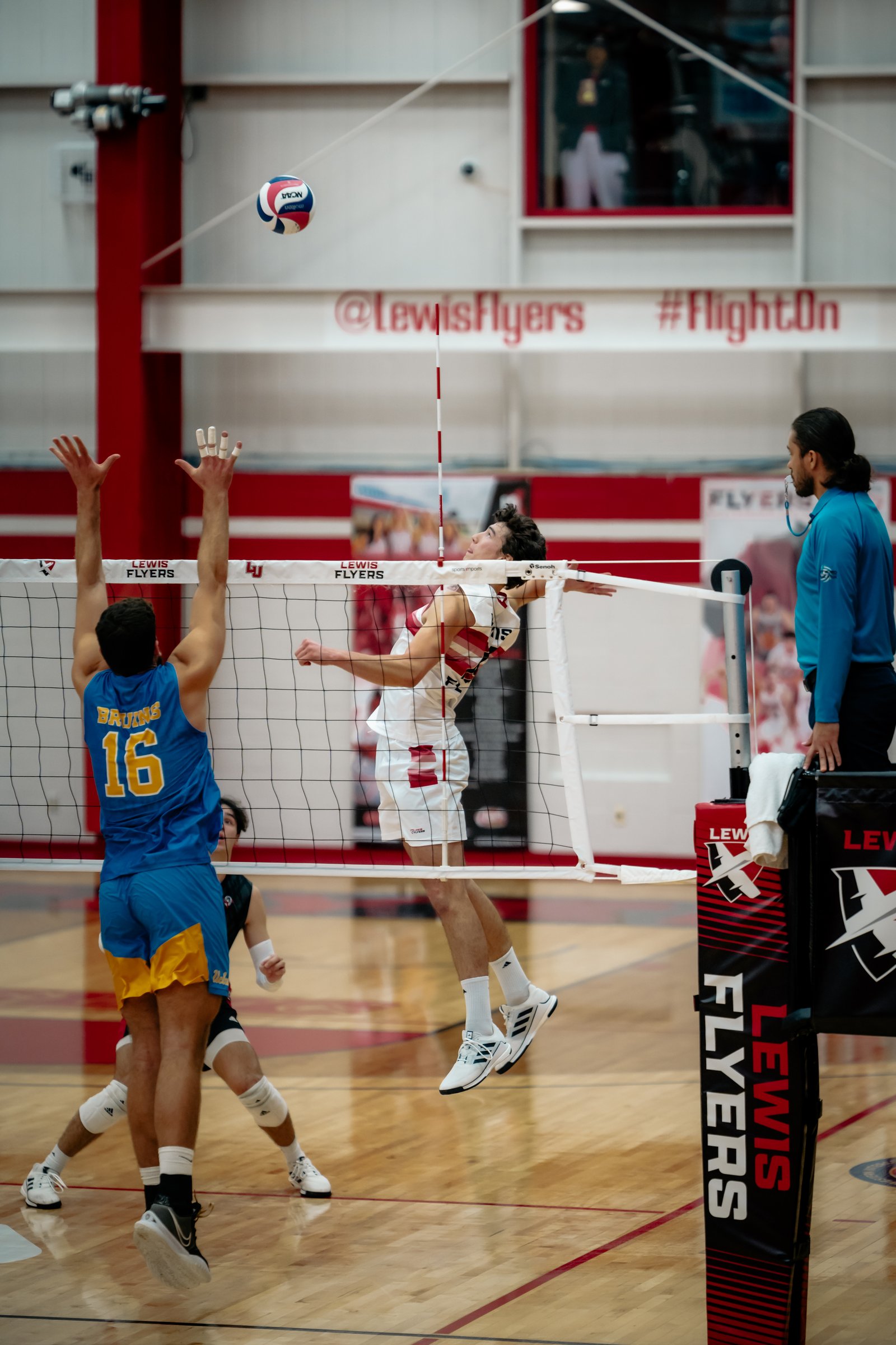 2024 Men's VB - Lewis vs UCLA 11-Jan