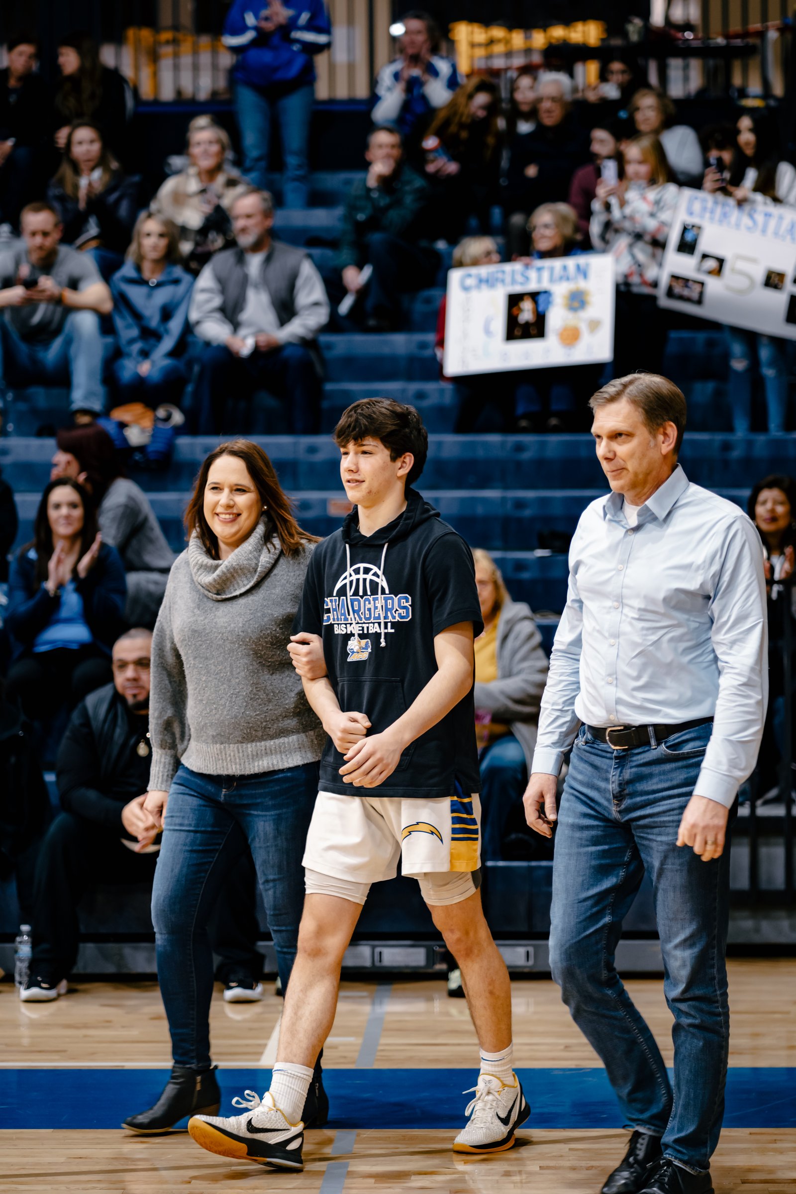 ACC Boys Basketball Senior Night - Feb 10