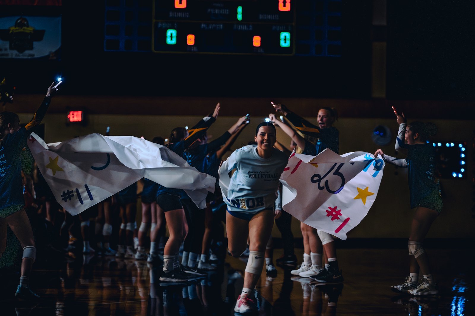 ACC VB Senior Night - Jan 1